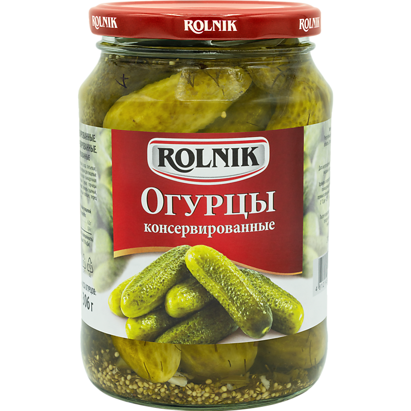 Огурцы ROLNIK консервированные 680 г