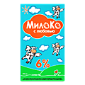 Молоко МИЛОКО ультрапастеризованное 6% 0,95 л