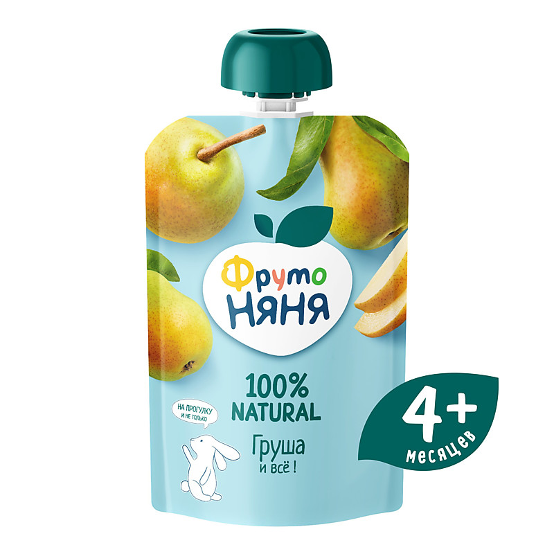 Пюре ФРУТОНЯНЯ в ассортименте пауч 90 г